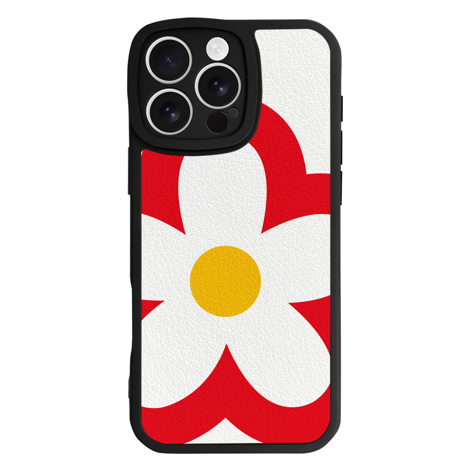 （画像用） Hello Kitty ハローキティ 【iPhone 16シリーズ対応】シリコンスマホケース（レザー調） 材質：シリコン